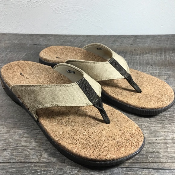 sole cork flip flops